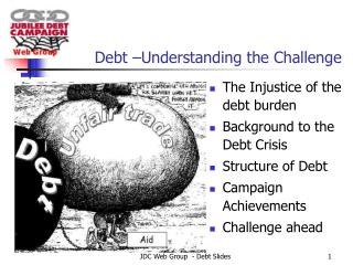 Debt –Understanding the Challenge