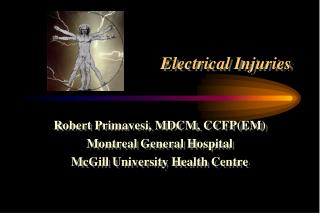 Electrical Injuries