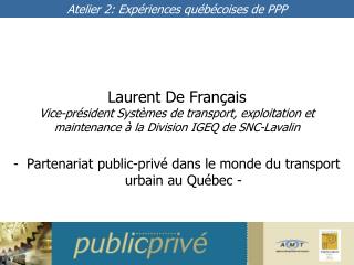 Partenariat Public-Privé