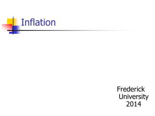 Inflation