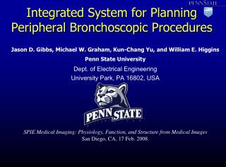 Integrated System for Planning Peripheral Bronchoscopic Procedures