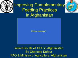 Improving Complementary Feeding Practices in Afghanistan