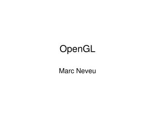 OpenGL