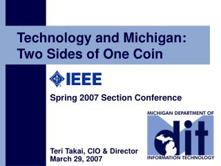 Technology and Michigan: Two Sides of One Coin
