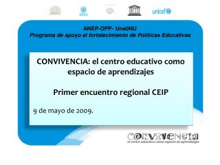 ANEP-OPP- Una0NU Programa de apoyo al fortalecimiento de Políticas Educativas