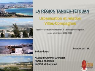 La région Tanger-Tétouan