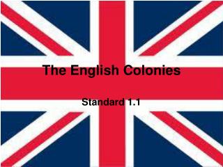 The English Colonies