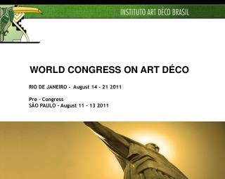 WORLD CONGRESS ON ART DÉCO  