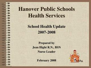 Hanover Public Schools Health Services