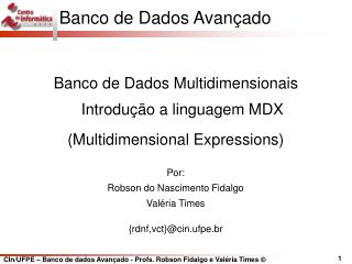 Banco de Dados Avançado