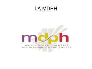 LA MDPH