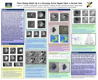 Flare Energy Build-Up in a Decaying Active Region Near a Coronal Hole