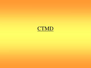 CTMD