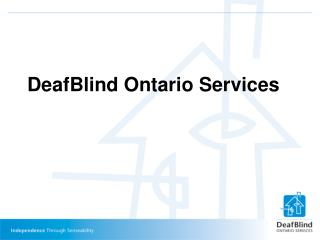 DeafBlind Ontario Services