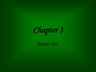 Chapter 5