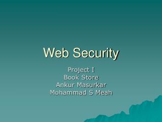 Web Security