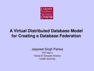 A Virtual Distributed Database Model for Creating a Database Federation