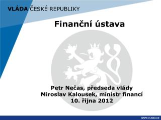 Finanční ústava