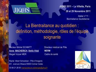 La Bientraitance au quotidien : définition, méthodologie, rôles de l’équipe soignante