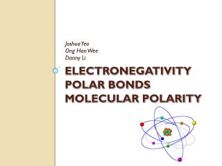 ELECTRONEGATIVITY POLAR BONDS MOLECULAR POLARITY