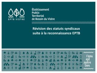 Révision des statuts syndicaux suite à la reconnaissance EPTB