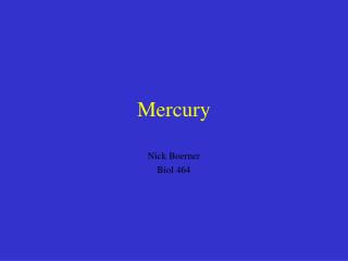 Mercury