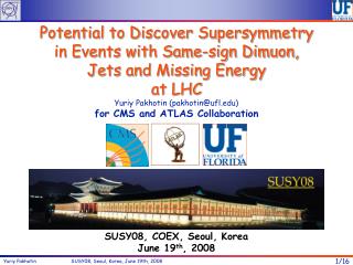 Potential to Discover Supersymmetry in Events with Same-sign Dimuon, Jets and Missing Energy