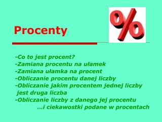 Procenty
