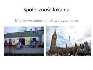 Społeczność lokalna