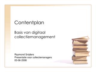 Contentplan