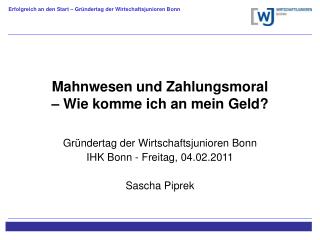 Mahnwesen und Zahlungsmoral – Wie komme ich an mein Geld?