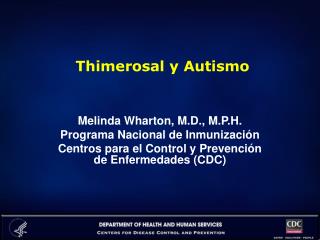 Thimerosal y Autismo