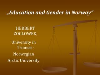 „Education and Gender in Norway“