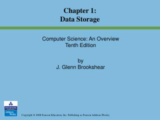 Chapter 1: Data Storage