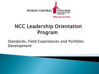 NCC Leadership Orientation Program