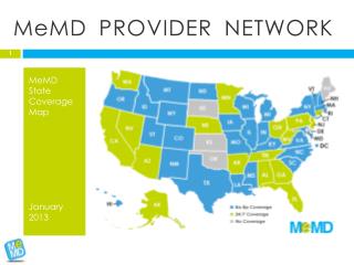 MeMD PROVIDER NETWORK