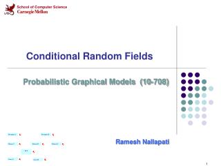 Conditional Random Fields