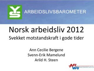Flere arbeidsliv