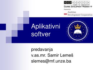 Aplikativni softver