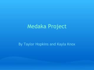 Medaka Project