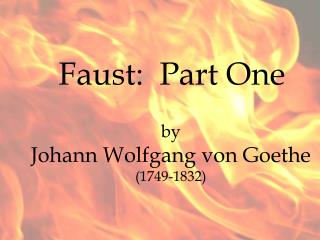 Faust: Part One