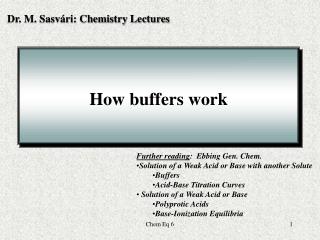 How buffers work