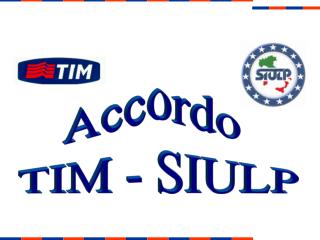 Accordo TIM - SIULP