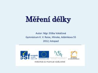 Měření délky