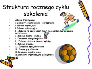 Struktura rocznego cyklu szkolenia