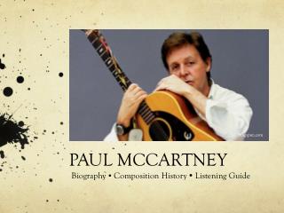 PAUL MCCARTNEY