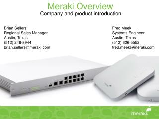 Meraki Overview