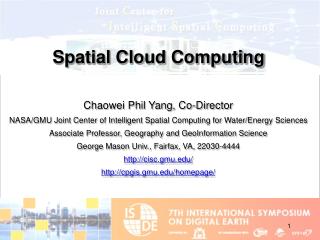 Spatial Cloud Computing