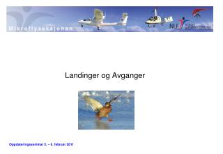 Landinger og Avganger