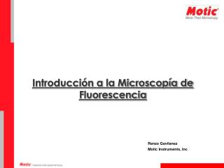 Introducción a la Microscopía de Fluorescencia